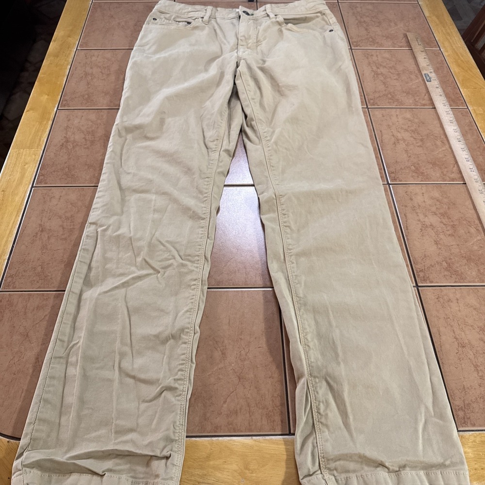 Orvis Five 5 Pocket Chino Pants Men's Sz 32 x 31 Khakis Stretch Straight